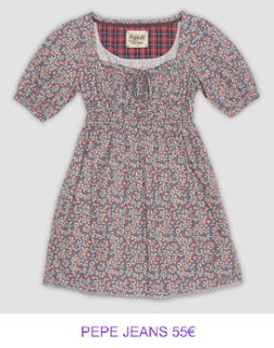 Vestido print floral Pepe Jeans 8 2010/2011